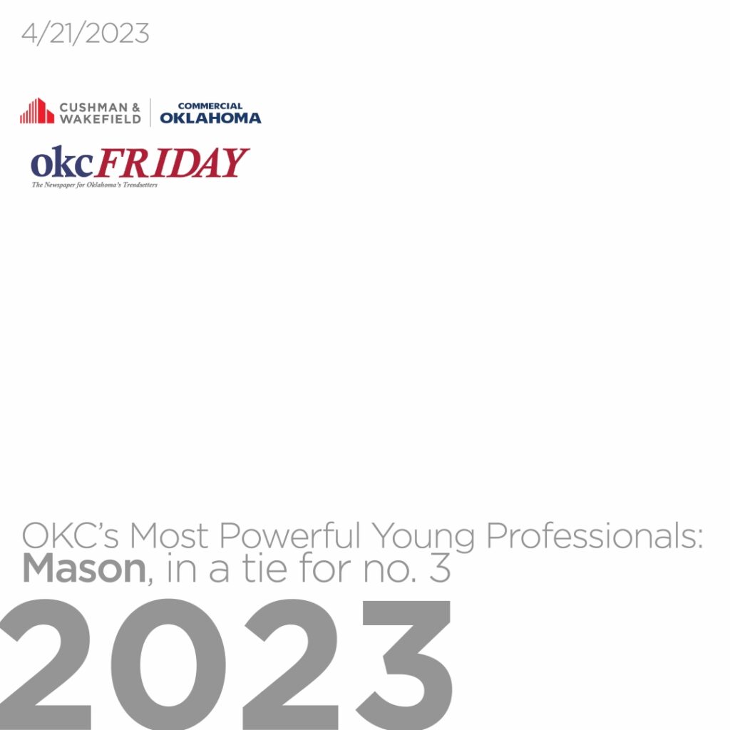 OKC Friday OKC's Most Powerful Young Professionals Cushman Wakefield